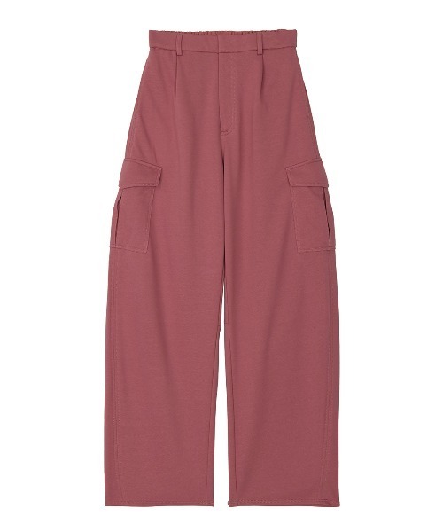Ameri(アメリ)の「MINIMAL MILITARY SWEAT PANTS(スウェットパンツ・レディース・オートミール/ピンク/ブラウン・MEDIUM/SMALL)」の8枚目の写真