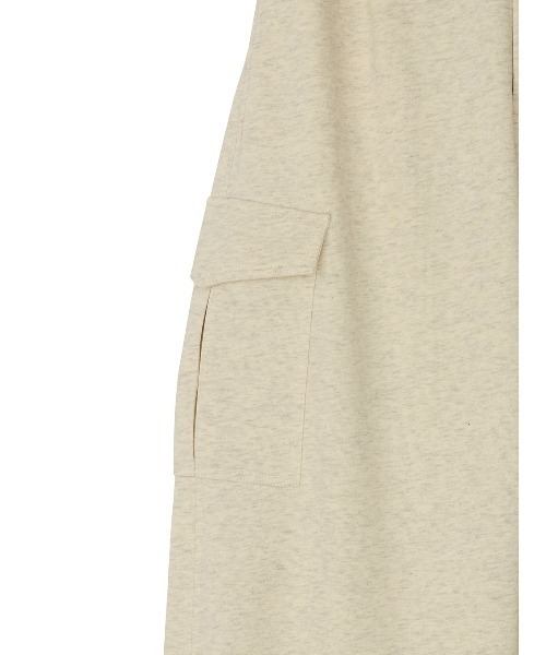 Ameri(アメリ)の「MINIMAL MILITARY SWEAT PANTS(スウェットパンツ・レディース・オートミール/ピンク/ブラウン・MEDIUM/SMALL)」の10枚目の写真
