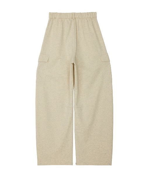 Ameri(アメリ)の「MINIMAL MILITARY SWEAT PANTS(スウェットパンツ・レディース・オートミール/ピンク/ブラウン・MEDIUM/SMALL)」の12枚目の写真