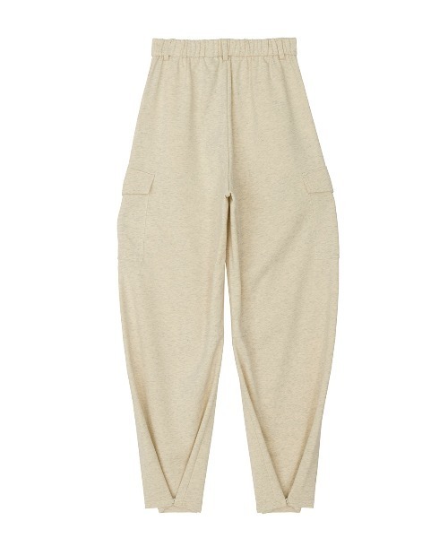 Ameri(アメリ)の「MINIMAL MILITARY SWEAT PANTS(スウェットパンツ・レディース・オートミール/ピンク/ブラウン・MEDIUM/SMALL)」の6枚目の写真