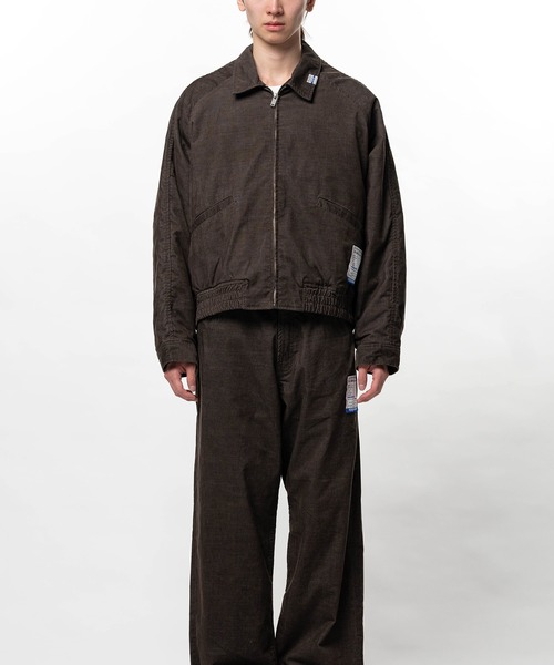 In・stru(men-tal).(インストルメンタル)の「Corduroy Zip-up Jacket(ブルゾン・メンズ・ネイビー/カーキ・46)」の2枚目の写真