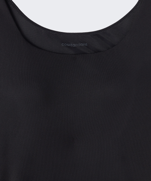 MUSINSA STANDARD WOMAN（ムシンサスタンダードウーマン）の「[クールタンダード] ブラタンクトップ [ブラック]（Tシャツ/カットソー・レディース・その他・X-SMALL/SMALL/MEDIUM/LARGE）」の7枚目の写真