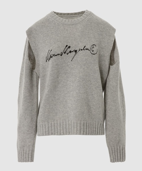 MM6 Maison Margiela(エムエムシックス メゾン マルジェラ)の「Crewneck(ニット/セーター・レディース・その他1・M/S)」の1枚目の写真
