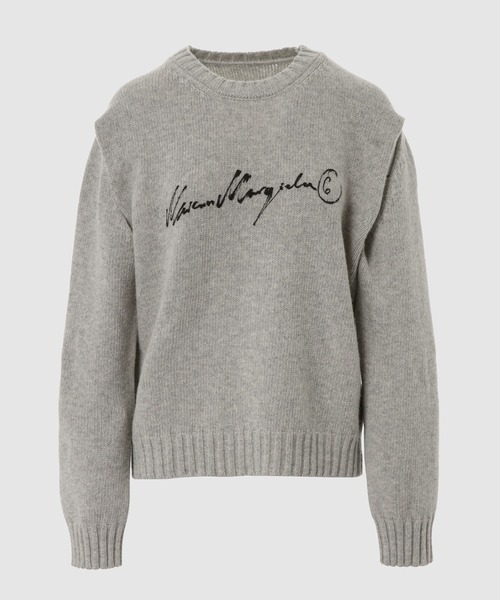 MM6 Maison Margiela(エムエムシックス メゾン マルジェラ)の「Crewneck(ニット/セーター・レディース・その他1・M/S)」の2枚目の写真