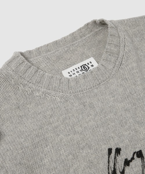 MM6 Maison Margiela(エムエムシックス メゾン マルジェラ)の「Crewneck(ニット/セーター・レディース・その他1・M/S)」の4枚目の写真