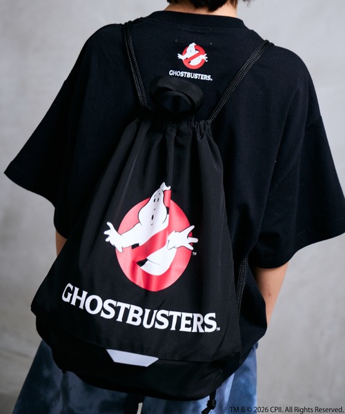 ゴーストバスターズ Ghostbusters 映画 ムービー ナップザック ゴーストバスターズ】ナップサック（バックパック/リュック