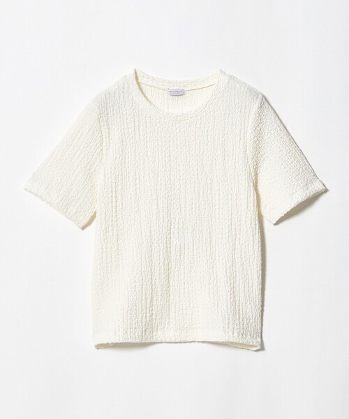 A DAY IN THE LIFE UNITED ARROWS(アデイインザライフユナイテッドアローズ)の「ポコポコ コンパクトTシャツ <A DAY IN THE LIFE>(Tシャツ/カットソー・レディース・オレンジ/オフホワイト/ダークグレー・FREE)」の13枚目の写真