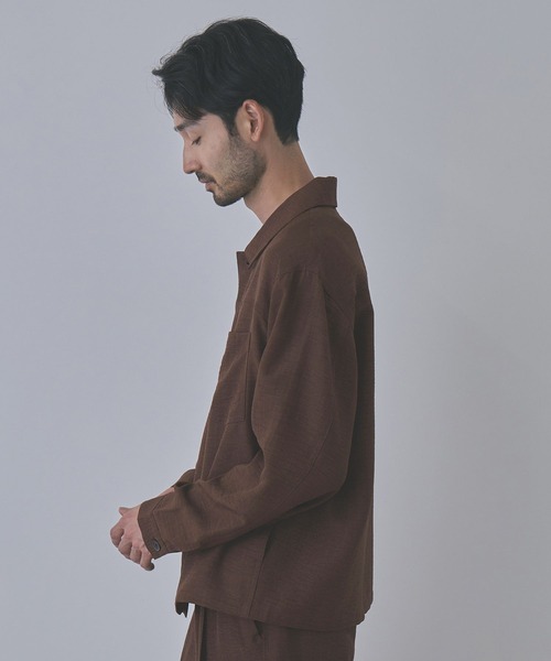 URBAN COLLECTION(アーバンコレクション)の「【URBAN COLLECTION/アーバンコレクション】UVカット ライトプリペラショートブルゾン(ブルゾン・メンズ・ブラウン/ベージュ/チャコールグレー・S/L/M/XL)」の5枚目の写真
