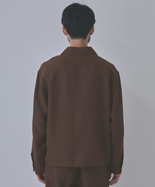 URBAN COLLECTION(アーバンコレクション)の「【URBAN COLLECTION/アーバンコレクション】UVカット ライトプリペラショートブルゾン(ブルゾン・メンズ・ブラウン/ベージュ/チャコールグレー・S/L/M/XL)」の6枚目の写真