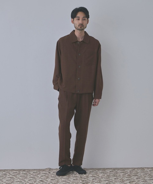URBAN COLLECTION(アーバンコレクション)の「【URBAN COLLECTION/アーバンコレクション】UVカット ライトプリペラショートブルゾン(ブルゾン・メンズ・ブラウン/ベージュ/チャコールグレー・S/L/M/XL)」の8枚目の写真