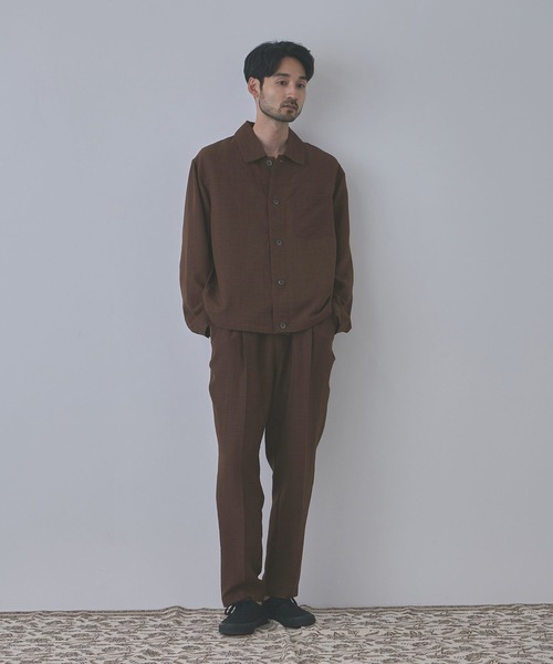 URBAN COLLECTION(アーバンコレクション)の「【URBAN COLLECTION/アーバンコレクション】UVカット ライトプリペラショートブルゾン(ブルゾン・メンズ・ブラウン/ベージュ/チャコールグレー・S/L/M/XL)」の9枚目の写真