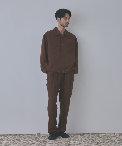 URBAN COLLECTION(アーバンコレクション)の「【URBAN COLLECTION/アーバンコレクション】UVカット ライトプリペラショートブルゾン(ブルゾン・メンズ・ブラウン/ベージュ/チャコールグレー・S/L/M/XL)」の10枚目の写真