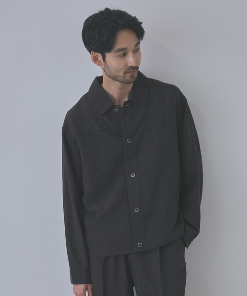 URBAN COLLECTION(アーバンコレクション)の「【URBAN COLLECTION/アーバンコレクション】UVカット ライトプリペラショートブルゾン(ブルゾン・メンズ・ブラウン/ベージュ/チャコールグレー・S/L/M/XL)」の11枚目の写真
