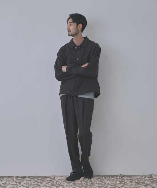URBAN COLLECTION(アーバンコレクション)の「【URBAN COLLECTION/アーバンコレクション】UVカット ライトプリペラショートブルゾン(ブルゾン・メンズ・ブラウン/ベージュ/チャコールグレー・S/L/M/XL)」の13枚目の写真
