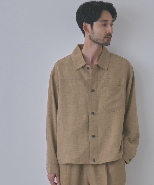 URBAN COLLECTION(アーバンコレクション)の「【URBAN COLLECTION/アーバンコレクション】UVカット ライトプリペラショートブルゾン(ブルゾン・メンズ・ブラウン/ベージュ/チャコールグレー・S/L/M/XL)」の14枚目の写真