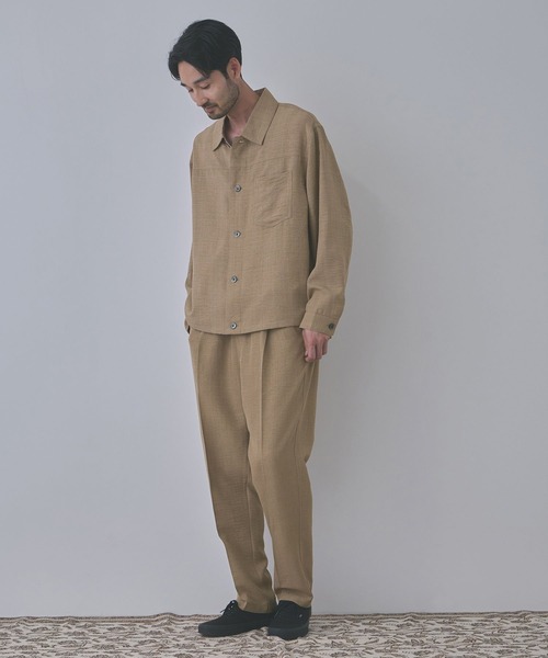 URBAN COLLECTION(アーバンコレクション)の「【URBAN COLLECTION/アーバンコレクション】UVカット ライトプリペラショートブルゾン(ブルゾン・メンズ・ブラウン/ベージュ/チャコールグレー・S/L/M/XL)」の16枚目の写真