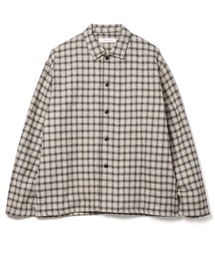 Cotton Tweed Check Shirt Jacket / コットンツイードチェックシャツジャケット