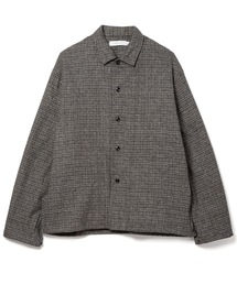 Cotton Tweed Check Shirt Jacket / コットンツイードチェックシャツジャケット