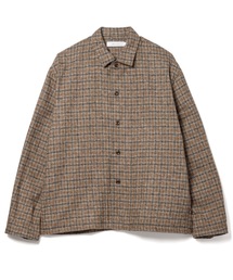 Cotton Tweed Check Shirt Jacket / コットンツイードチェックシャツジャケット