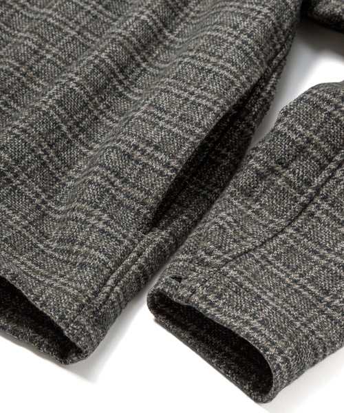 Sandinista(サンディニスタ)の「Cotton Tweed Check Shirt Jacket / コットンツイードチェックシャツジャケット(その他アウター・メンズ・ホワイト系その他/ブラウン系その他/グレー系その他・SMALL/LARGE/MEDIUM)」の7枚目の写真