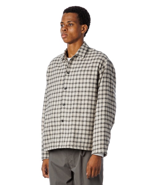 Sandinista(サンディニスタ)の「Cotton Tweed Check Shirt Jacket / コットンツイードチェックシャツジャケット(その他アウター・メンズ・ホワイト系その他/ブラウン系その他/グレー系その他・SMALL/LARGE/MEDIUM)」の13枚目の写真