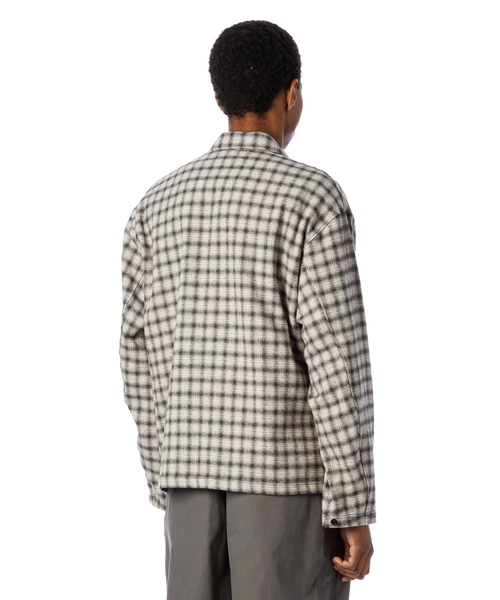 Sandinista(サンディニスタ)の「Cotton Tweed Check Shirt Jacket / コットンツイードチェックシャツジャケット(その他アウター・メンズ・ホワイト系その他/ブラウン系その他/グレー系その他・SMALL/LARGE/MEDIUM)」の14枚目の写真