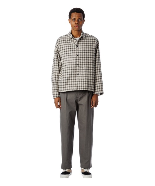 Sandinista(サンディニスタ)の「Cotton Tweed Check Shirt Jacket / コットンツイードチェックシャツジャケット(その他アウター・メンズ・ホワイト系その他/ブラウン系その他/グレー系その他・SMALL/LARGE/MEDIUM)」の15枚目の写真