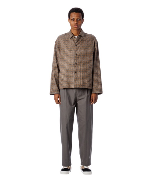Sandinista(サンディニスタ)の「Cotton Tweed Check Shirt Jacket / コットンツイードチェックシャツジャケット(その他アウター・メンズ・ホワイト系その他/ブラウン系その他/グレー系その他・SMALL/LARGE/MEDIUM)」の16枚目の写真