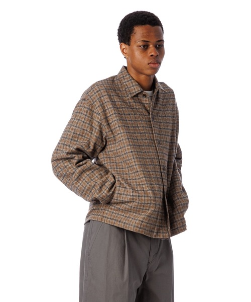 Sandinista(サンディニスタ)の「Cotton Tweed Check Shirt Jacket / コットンツイードチェックシャツジャケット(その他アウター・メンズ・ホワイト系その他/ブラウン系その他/グレー系その他・SMALL/LARGE/MEDIUM)」の22枚目の写真