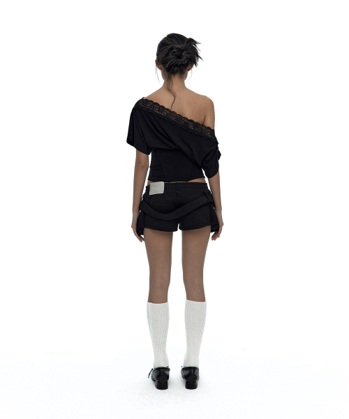 KASHIKO(カシコ)の「Belted Pocket Shorts Black(その他パンツ・レディース・その他・SMALL/MEDIUM)」の5枚目の写真