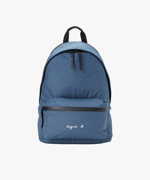 agnes b.(アニエスベー)の「ナイロン バックパック "Fred" ABH02-01(バックパック/リュック・メンズ・ブルー系その他・FREE)」の1枚目の写真