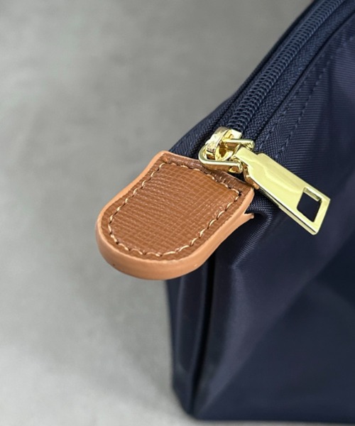 POLOCHAMPS(ポロチャンプス)の「POLOCHAMPS(ポロチャンプス)/PUハンドルトートバッグ 2サイズ展開 A4サイズ収納可能 通勤 通学 ビジネスバッグ(ショルダーバッグ・レディース・ネイビー/カーキ/ベージュ/ブラック系その他/ブラック・S/M)」の15枚目の写真