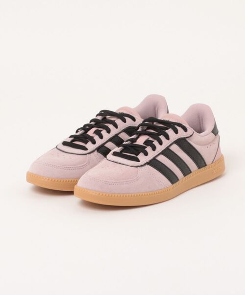 adidas(アディダス)の「ADIDAS アディダス BREAKNET SLEEK SUEDE ブレイクネット スリーク スエード KK2228 ABC-MART限定 *DUAL/CORE/GUM3(スニーカー・レディース・パープル・25.0cm/22.0cm/26.0cm/25.5cm/24.5cm/24.0cm/23.5cm/23.0cm/22.5cm)」の1枚目の写真