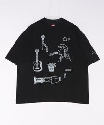 セール】【Healthknit】26AW Tondabayashi Collab Crew Print S/S