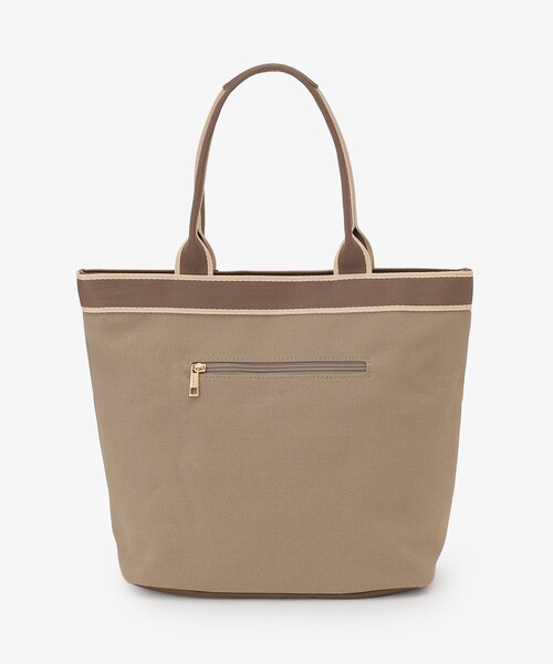 Afternoon Tea(アフタヌーンティー)の「【A4サイズ対応】エンボストートバッグ(トートバッグ・レディース・グレー・ONE SIZE)」の4枚目の写真