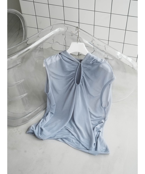 Sheer hoodie — полупрозрачный худи