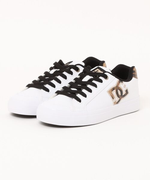 DC SHOES（ディーシーシューズ）の「DC SHOES ウィメンズ WS CHELSEA PLUS SE SN シューズ 【2026年秋冬モデル】/ローカットスニーカー（スニーカー・レディース・ホワイト系その他/ホワイト系その他2・23cm/23.5cm/24cm/24.5cm/25cm）」の2枚目の写真