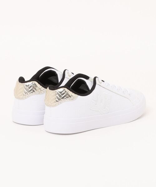 DC SHOES（ディーシーシューズ）の「DC SHOES ウィメンズ WS CHELSEA PLUS SE SN シューズ 【2026年秋冬モデル】/ローカットスニーカー（スニーカー・レディース・ホワイト系その他/ホワイト系その他2・23cm/23.5cm/24cm/24.5cm/25cm）」の3枚目の写真