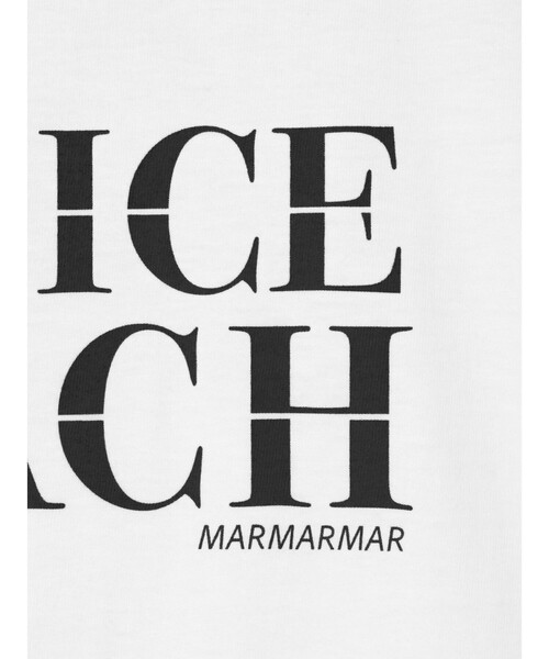 MARMARMAR（マーマーマー）の「MARMARMAR プリントT (VENICE)（Tシャツ/カットソー・レディース・ホワイト系その他/ホワイト・FREE）」の3枚目の写真