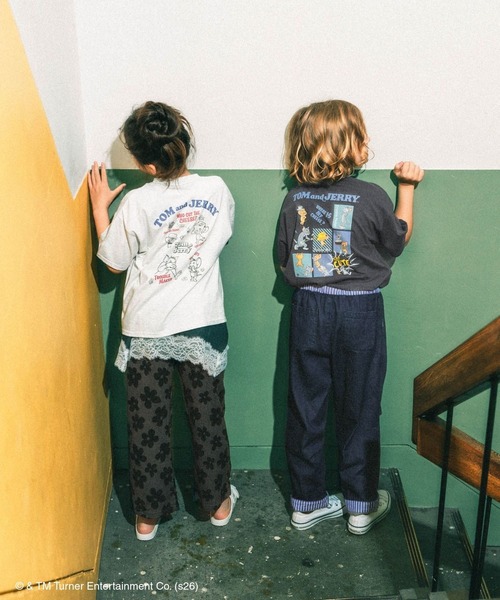 GLOBAL WORK(グローバルワーク)の「【ぷっくりシールつき】TOM and JERRY半袖T/キッズ/1044374(Tシャツ/カットソー・キッズ・チャコールグレー/モカ/ホワイト系その他/ブラック系その他/ホワイト系その他2・130cm/140cm/150cm/160cm)」の22枚目の写真