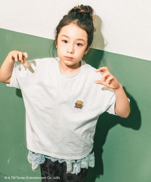 GLOBAL WORK(グローバルワーク)の「【ぷっくりシールつき】TOM and JERRY半袖T/キッズ/1044374(Tシャツ/カットソー・キッズ・チャコールグレー/モカ/ホワイト系その他/ブラック系その他/ホワイト系その他2・130cm/140cm/150cm/160cm)」の17枚目の写真