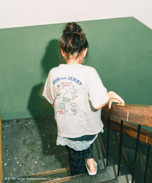 GLOBAL WORK(グローバルワーク)の「【ぷっくりシールつき】TOM and JERRY半袖T/キッズ/1044374(Tシャツ/カットソー・キッズ・チャコールグレー/モカ/ホワイト系その他/ブラック系その他/ホワイト系その他2・130cm/140cm/150cm/160cm)」の16枚目の写真