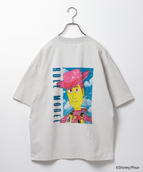 Disney(ディズニー)の「TOY STORY(トイ・ストーリー)/加工プリントTシャツ(Tシャツ/カットソー・メンズ・ライトブルー/パープル系その他/ライトグレー/グレー系その他2/グレー系その他・LARGE/MEDIUM)」の7枚目の写真