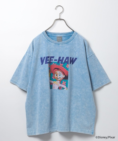 Disney(ディズニー)の「TOY STORY(トイ・ストーリー)/加工プリントTシャツ(Tシャツ/カットソー・メンズ・ライトブルー/パープル系その他/ライトグレー/グレー系その他2/グレー系その他・LARGE/MEDIUM)」の11枚目の写真