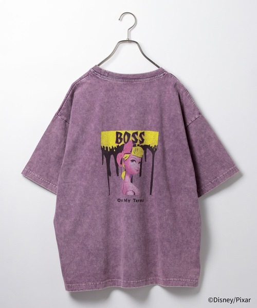 Disney(ディズニー)の「TOY STORY(トイ・ストーリー)/加工プリントTシャツ(Tシャツ/カットソー・メンズ・ライトブルー/パープル系その他/ライトグレー/グレー系その他2/グレー系その他・LARGE/MEDIUM)」の13枚目の写真