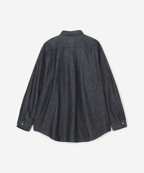DANTON(ダントン)の「DANTON | ダンガリー ボタンダウンシャツ MEN(シャツ/ブラウス・メンズ・ダークインディゴブルー・40/38/42)」の3枚目の写真