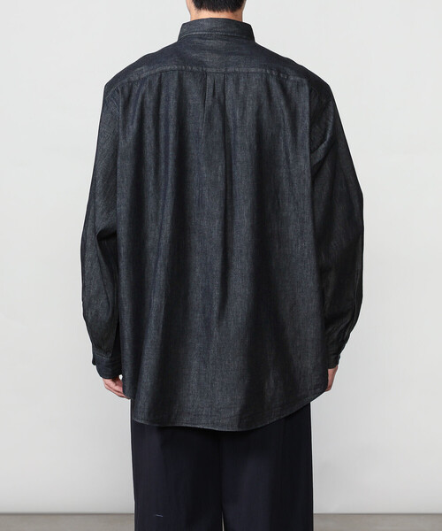DANTON(ダントン)の「DANTON | ダンガリー ボタンダウンシャツ MEN(シャツ/ブラウス・メンズ・ダークインディゴブルー・40/38/42)」の11枚目の写真