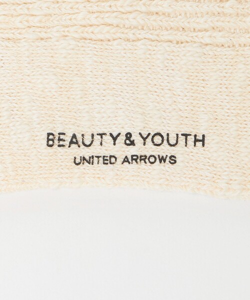 BEAUTY&YOUTH UNITED ARROWS（ビューティーアンドユースユナイテッドアローズ）の「ビッグ スラブ ソックス（ソックス/靴下・メンズ・レッド/ネイビー/ホワイト・FREE）」の7枚目の写真