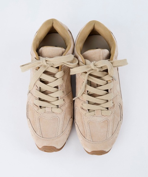 MOHI(モヒ)の「【MOHI】スニーカー-Leather Sneakers(スニーカー・レディース・ベージュ・38/37)」の10枚目の写真
