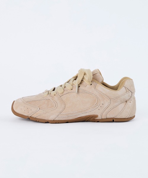 MOHI(モヒ)の「【MOHI】スニーカー-Leather Sneakers(スニーカー・レディース・ベージュ・38/37)」の11枚目の写真